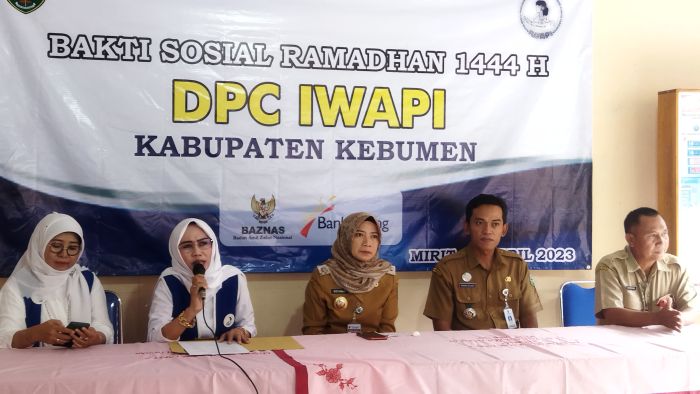 IWAPI DPC Kebumen Adakan Bakti Sosial Ramadhan 1444 H - Miritpetikusan  02
