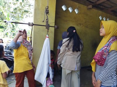 Posyandu Balita Kenanga Desa Miritpetikusan Juli 2022